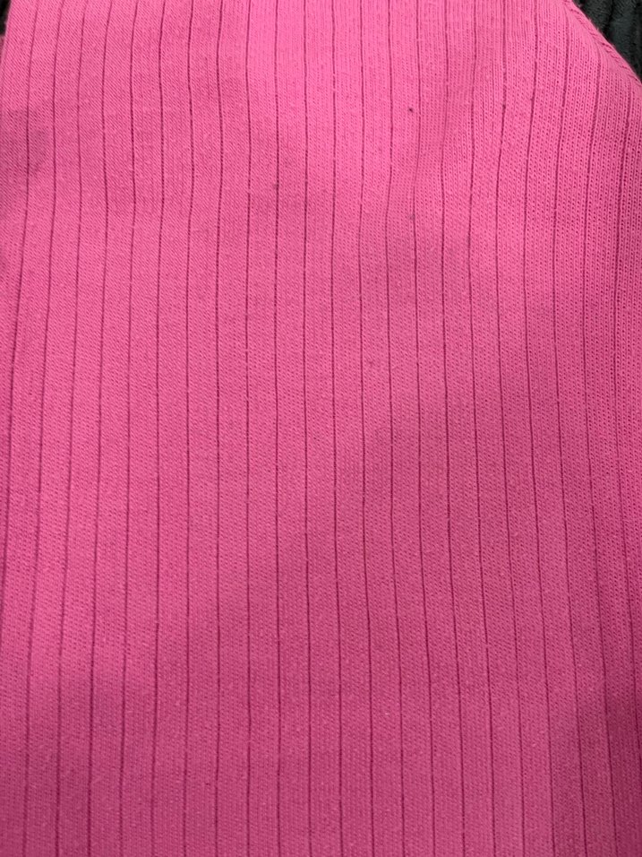 Pembe Fitilli Uzun Kollu Triko Elbise - Görsel 3