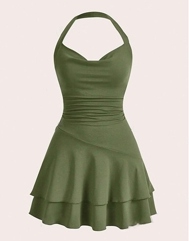 Shein Askılı Mini Elbise ÜRÜN ELİMDE