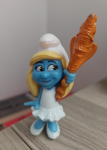 Renkli Mavi Şirine Figürü
