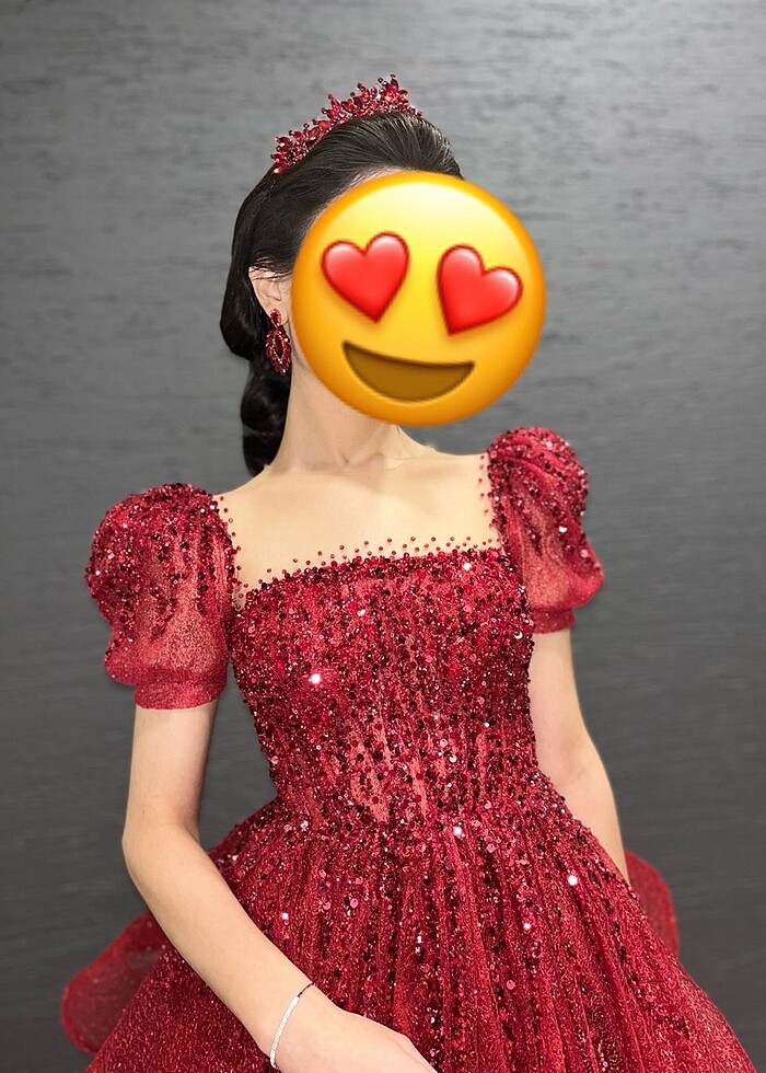 Kına tacı ve küpesi - Görsel 2