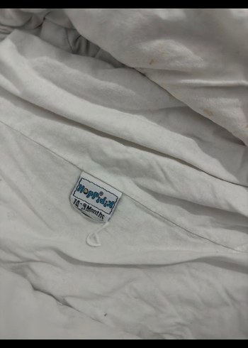 Mavi Peluş Bebek Erkek Tulum - Görsel 5