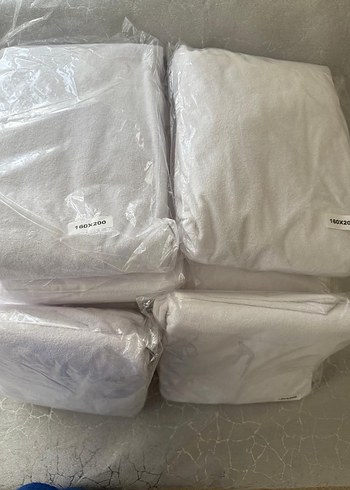 Baskılı Beyaz Lastikli Yatak Koruyucu - Görsel 12