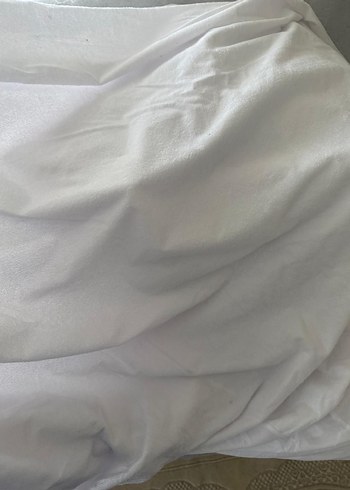 Baskılı Beyaz Lastikli Yatak Koruyucu - Görsel 11