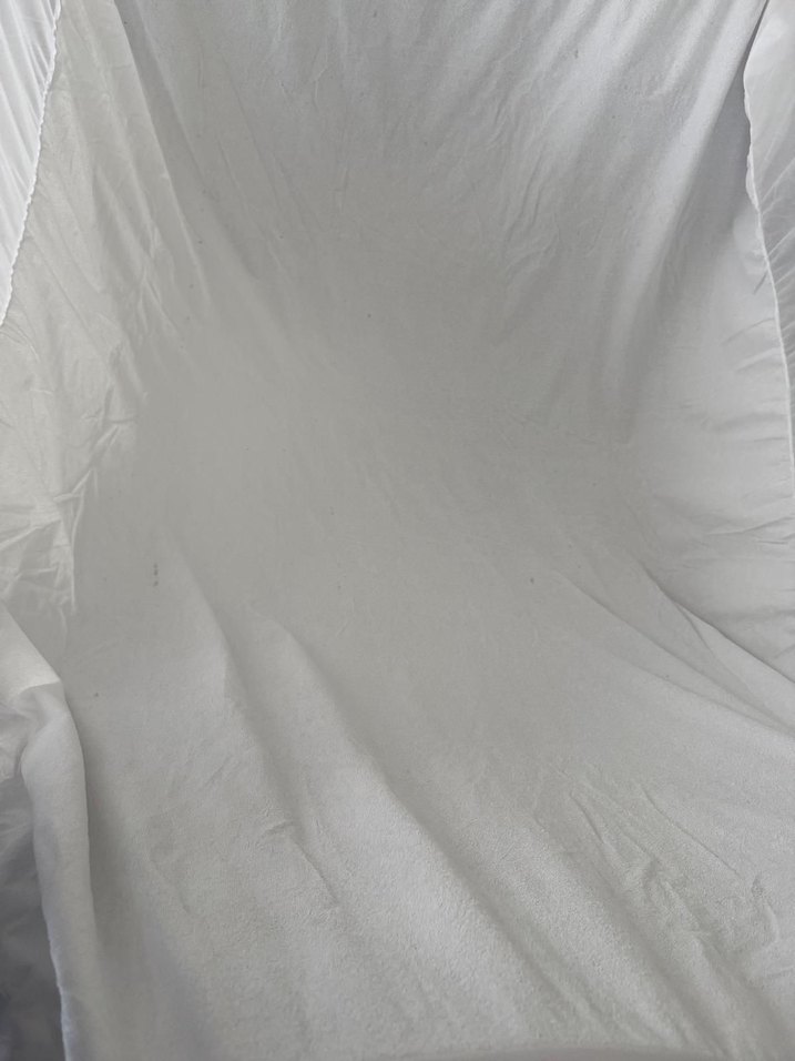 Baskılı Beyaz Lastikli Yatak Koruyucu - Görsel 2