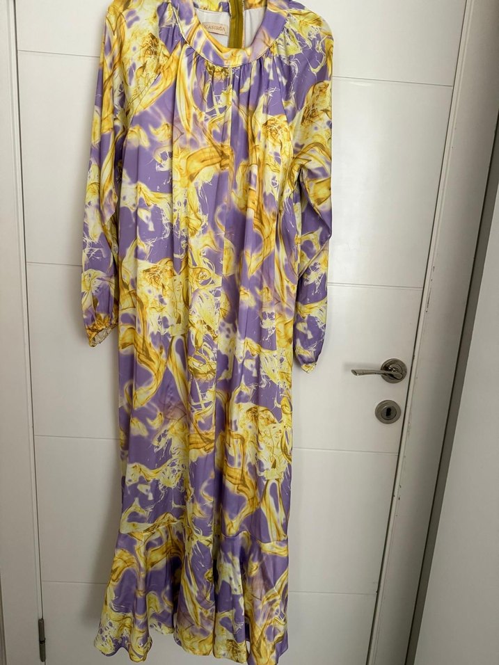 Saten elbise - Görsel 3