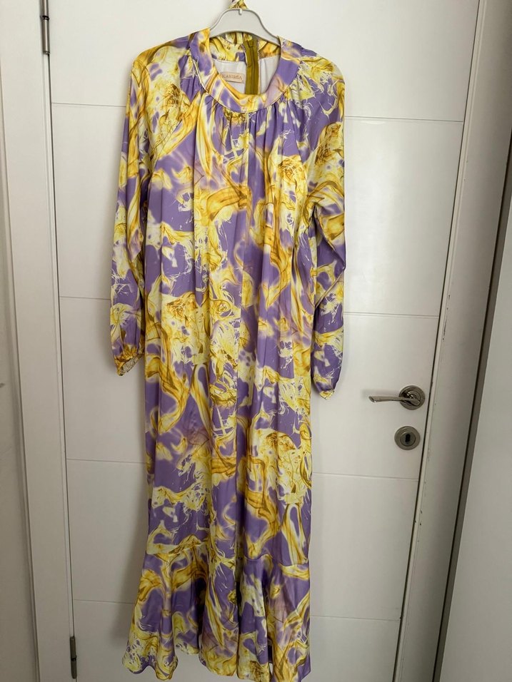 Saten elbise - Görsel 2