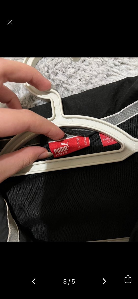 Puma Siyah Kadın yağmurluk - Görsel 3