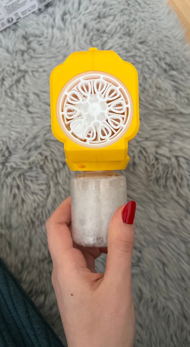 Renkli Sarı Oyuncak baloncuk Tabanca - Görsel 2