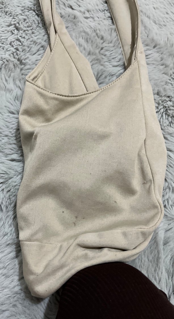 Bej Minimalist Kadın Omuz Çantası - Görsel 3