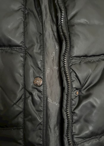 Siyah Kadın mont - Görsel 4