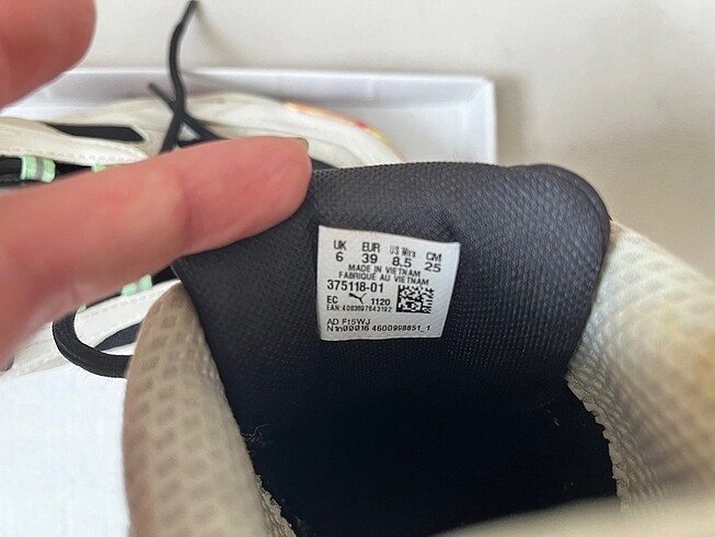 39 Beden çeşitli Renk Puma Spor Ayakkabı