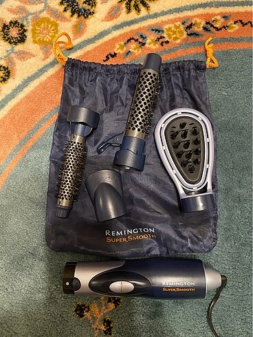 Remington Super Smooth Air Styler Set Fön Düzleştirici Saç Kurut