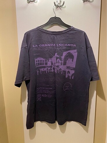 Les Benjamins Oversize Tshirt Sırtı Baskılı