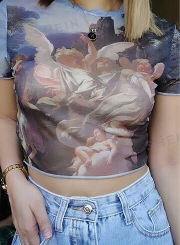 s Beden siyah Renk Shein crop