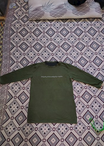 Diğer Kadın Haki Uzun Kollu Sweatshirt