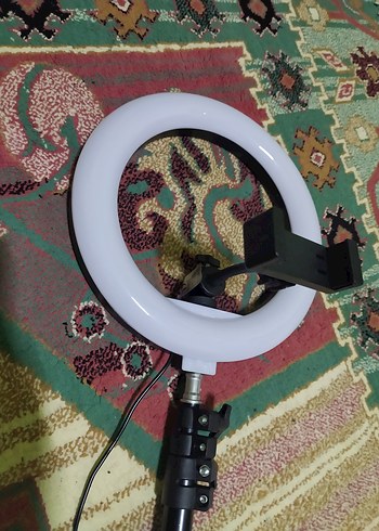 Renkli Halka Işıklı  Tripod - Görsel 2