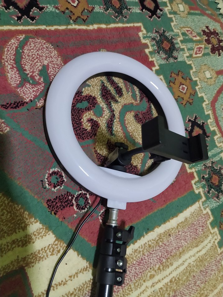 Renkli Halka Işıklı  Tripod - Görsel 2