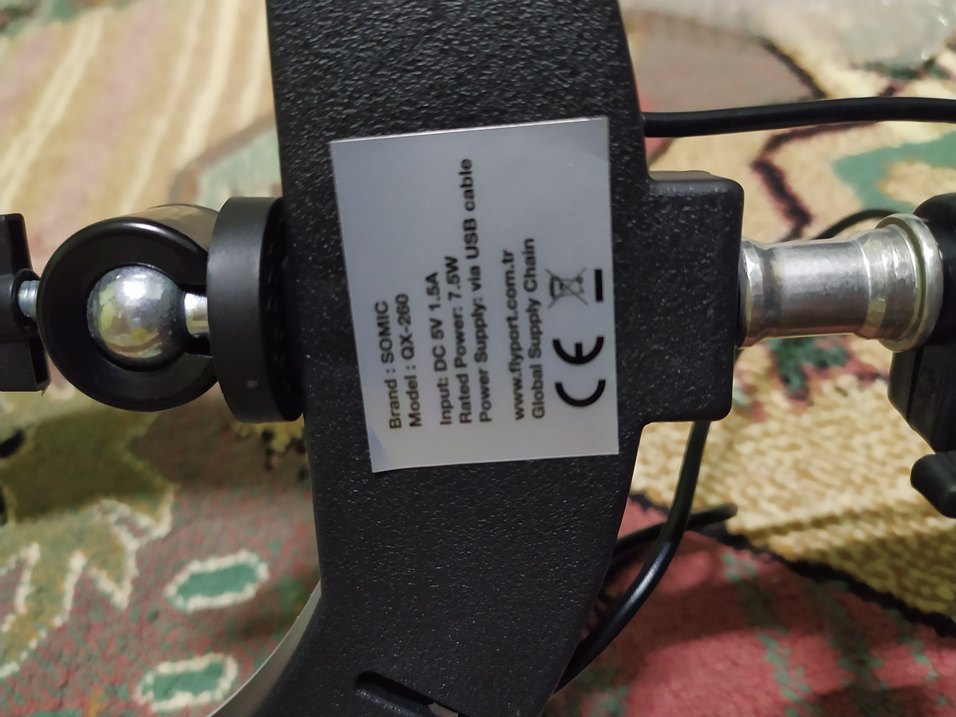 Renkli Halka Işıklı  Tripod - Görsel 5