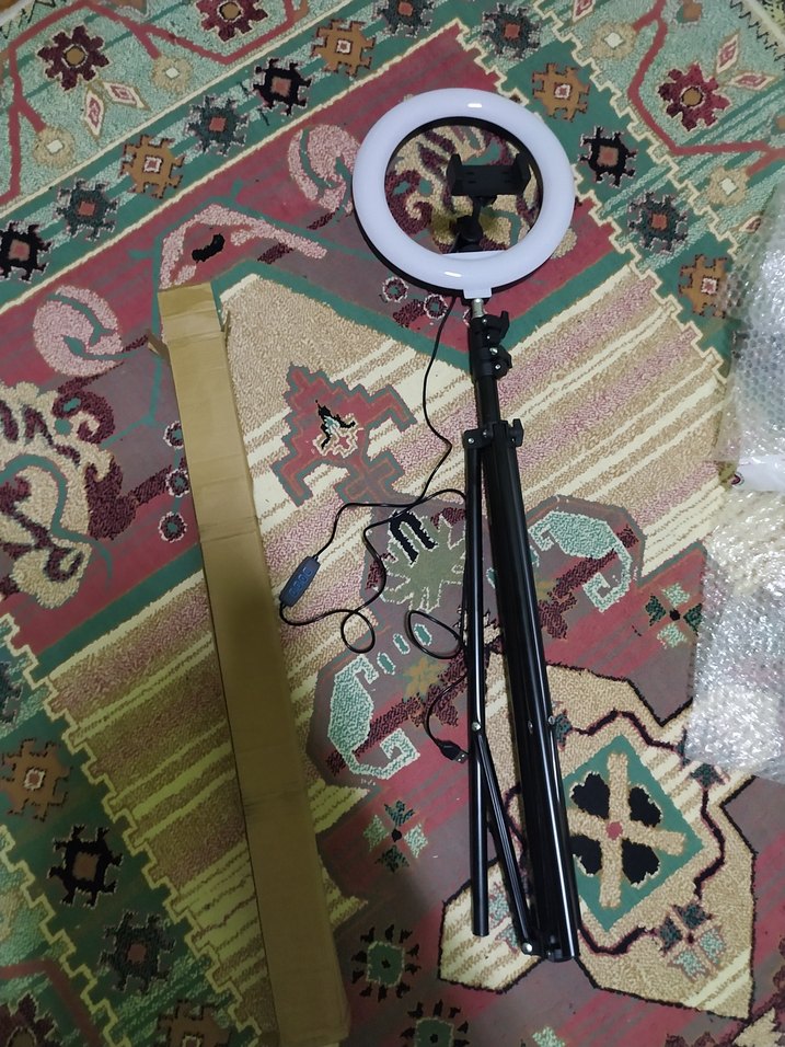 Renkli Halka Işıklı  Tripod - Görsel 4