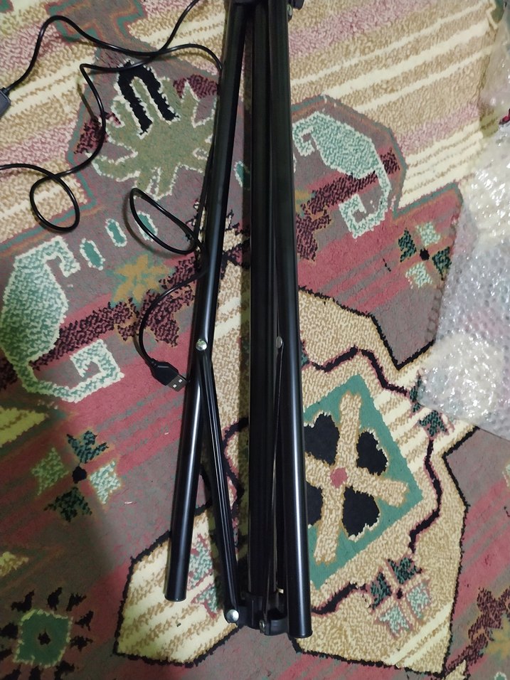 Renkli Halka Işıklı  Tripod - Görsel 3