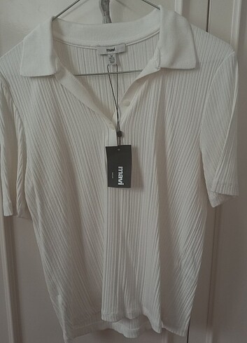 Mavi fitilli tisort - Görsel 5