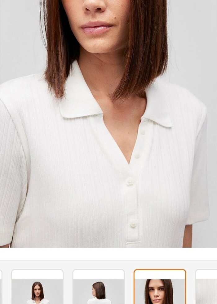 Mavi fitilli tisort - Görsel 2