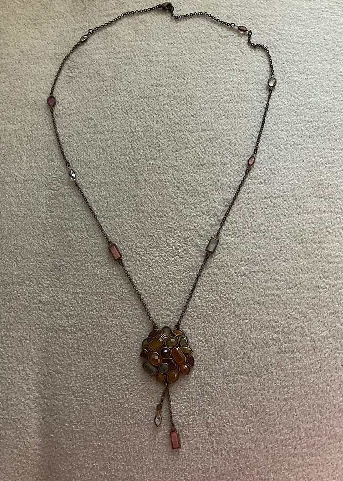 Avon taşlı kolye sıfır ürün - Görsel 4