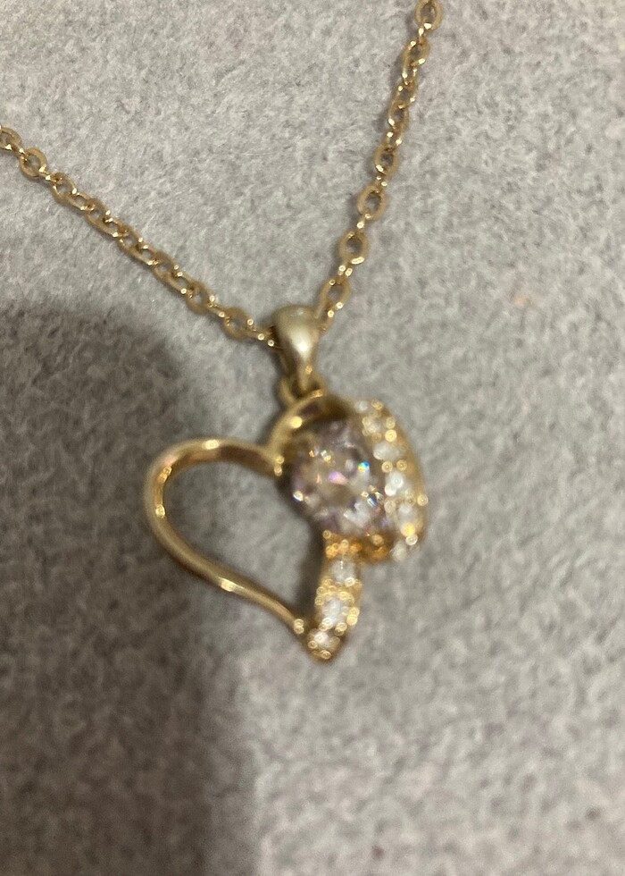 Avon taşlı kolye sıfır ürün - Görsel 2