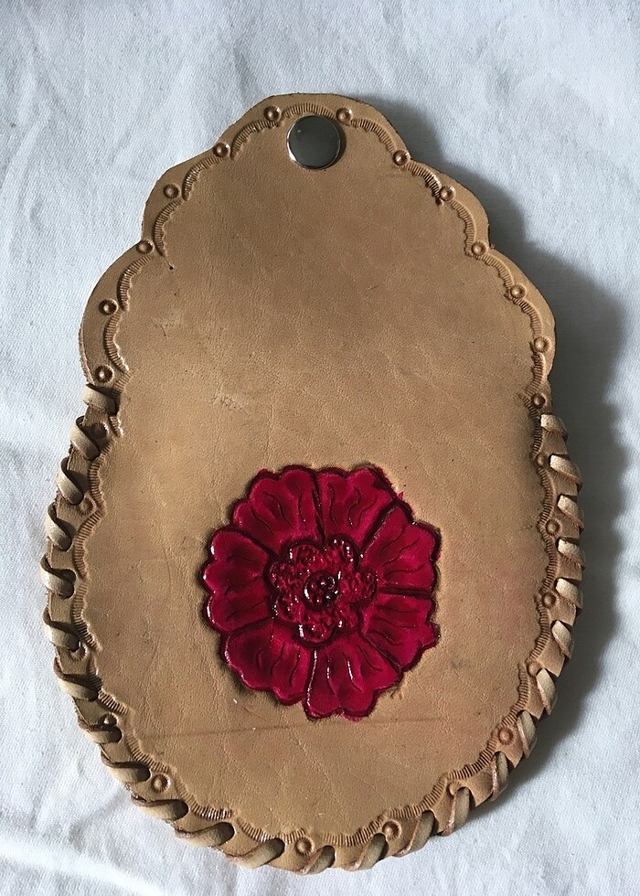 Bozuk para kesesi hakiki deri tamamı el işi sıfır ürün - Görsel 4