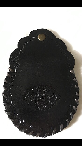 Bozuk para kesesi hakiki deri tamamı el işi sıfır ürün - Görsel 4