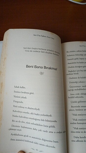  Sen ona aşıksın Yunus oran dini kitap