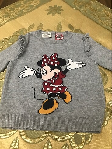 LC Waikiki LC WAİKİKİ - Disney Minie Mouse 2-3 Yaş Kazak