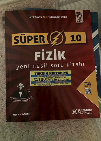 Süper 10 Fizik Yeni Nesil Soru Kitabı