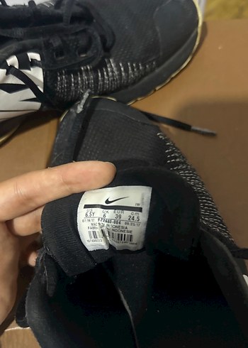 Nike Siyah Basketbol Ayakkabısı Velcro Detaylı - Görsel 3