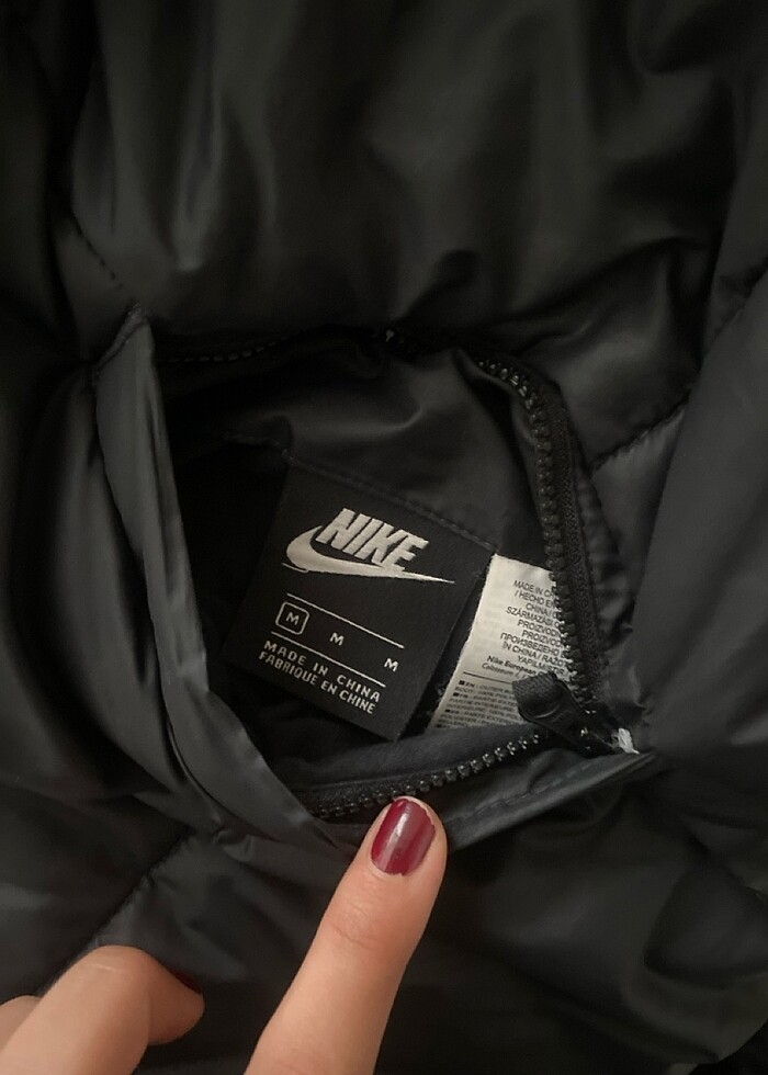 orijinal nike çift taraflı mont - Görsel 5