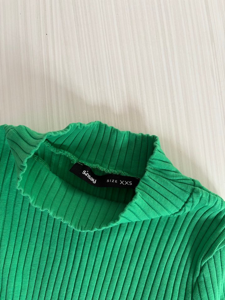 Yeşil Fitilli Kazak - Görsel 2