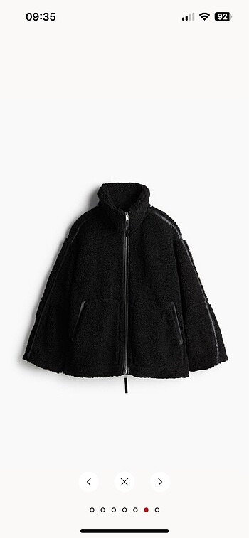 H&M Pelüş Ceket