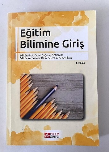 Eğitim bilimine giriş 