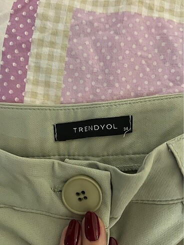 Trendyol & Milla Mint yeşili şort etek