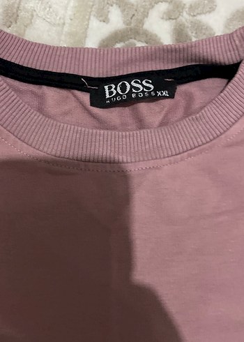 Mor BOSS Erkek Sweatshirt Uzun Kollu - Görsel 2