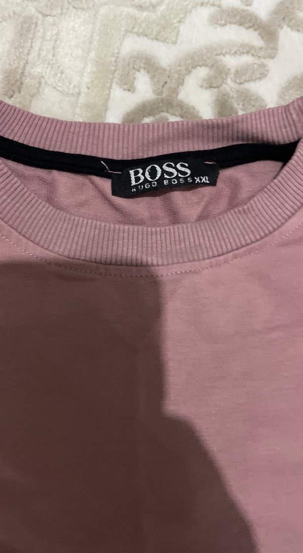 Mor BOSS Erkek Sweatshirt Uzun Kollu - Görsel 2