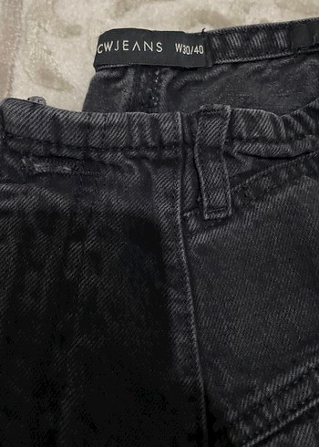 Siyah Kadın Kot Pantolon - Görsel 2