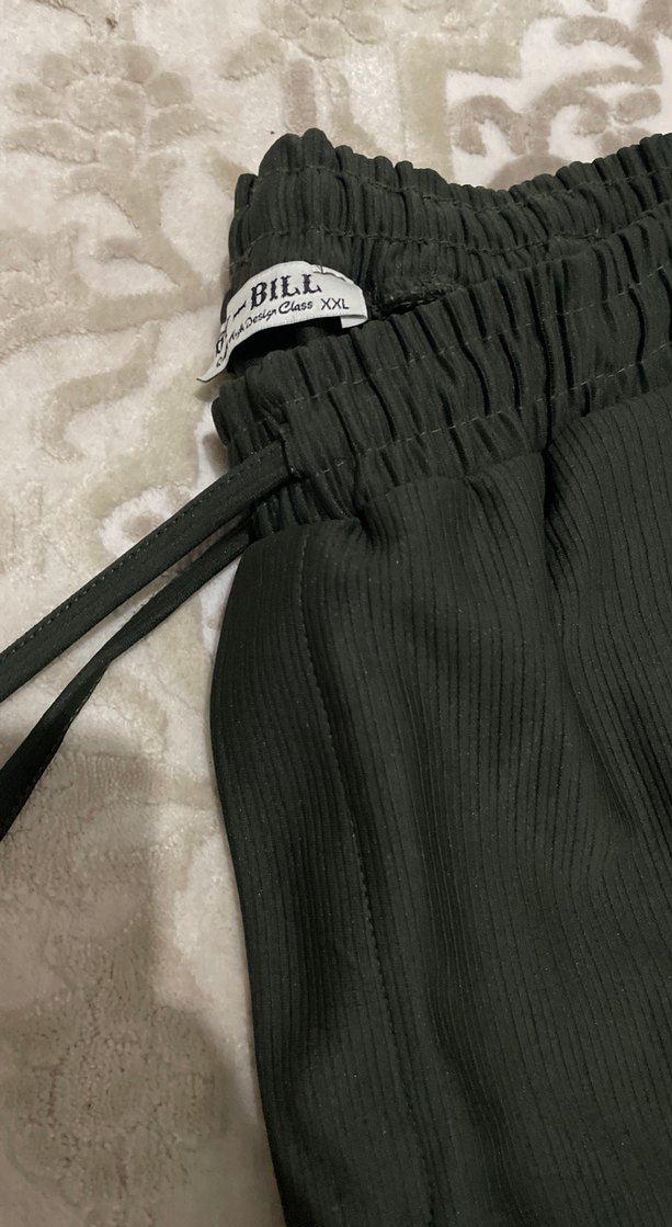 Yeşil erkek Regular Fit Pantolon - Görsel 3