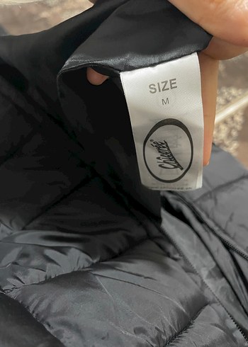 Siyah Fermuarlı Kadın Midi Kışlık Mont - Görsel 3