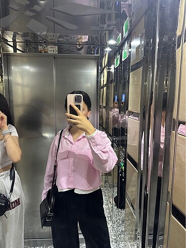 Zara pembe gömlek