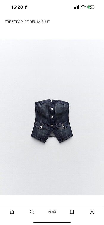 Zara korse crop