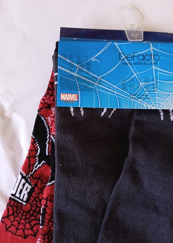 Örümcek Adam Baskılı Erkek Çorapları - Görsel 2