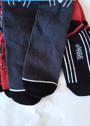 Örümcek Adam Baskılı Erkek Çorapları - Görsel 3