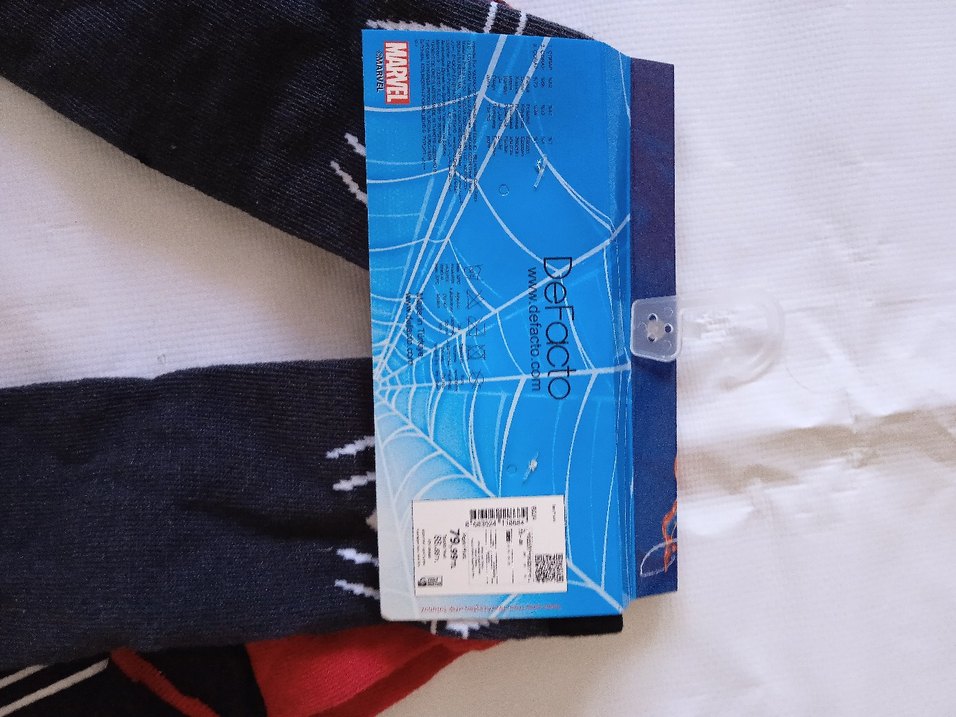 Örümcek Adam Baskılı Erkek Çorapları - Görsel 4