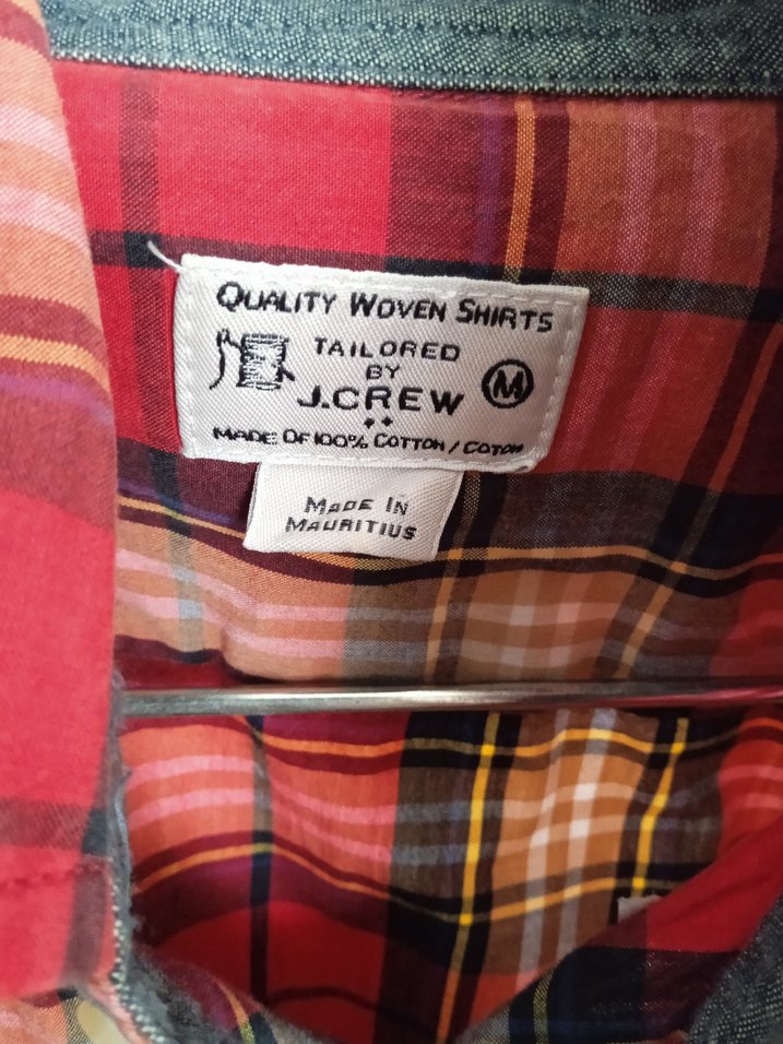 Kırmızı Kareli Uzun Kollu Erkek Gömlek - Görsel 3